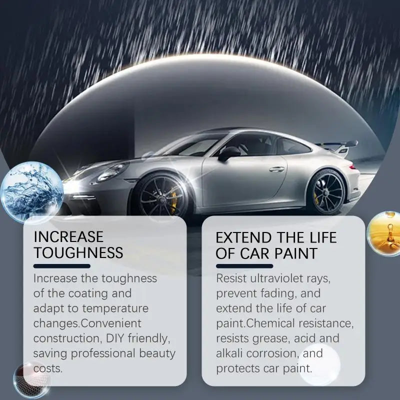 High Gloss Ceramic Coating Spray 30ML Car Paint Sealant Hydrophobic Wax