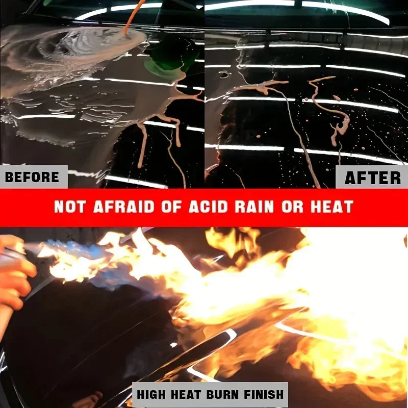 200g Ceramic Car Wax - Universal Fit, Scratch Resistance & High-Gloss Shine