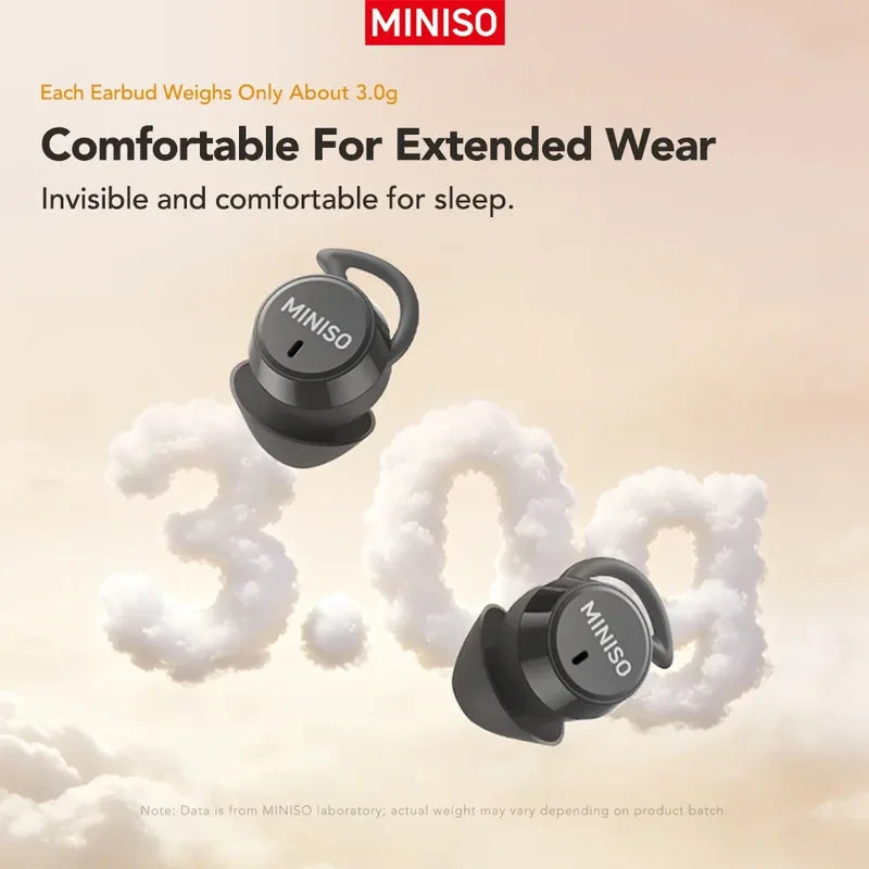 Sleep Aid Wireless Earbuds with Bluetooth 6.0 and AI Translation - In-Ear Headphones