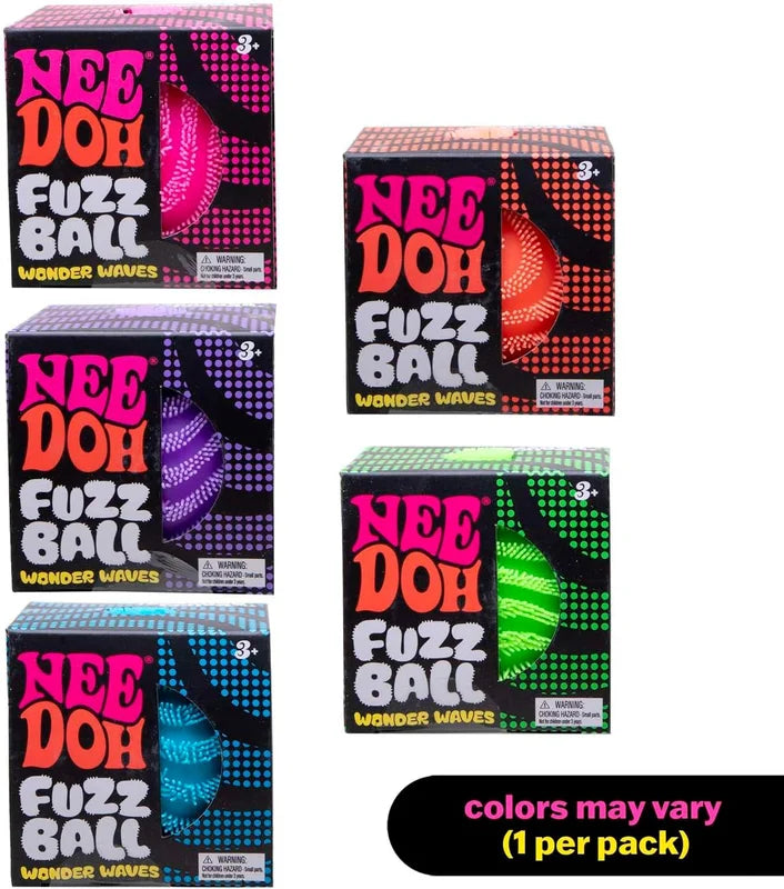 Stress Relief Fuzz Ball Blind Box Series - Soft Desktop Toy for Anxiety & Focus