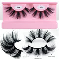 False Eyelash Extensions 10 Pairs Fluffy Wispy Faux Mink Spiked Lashes Wholesale
