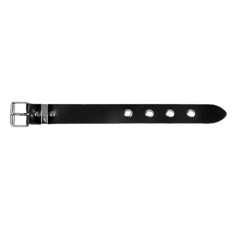 Adjustable Punk Bracelets Men Women Retro Cuff Wrist Belt for Party & Daily Wear