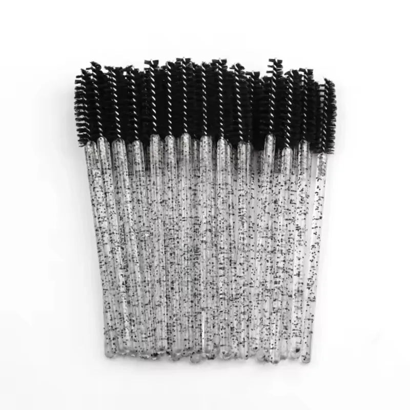 Crystal Eyelash Brush Combs Set - Professional Makeup Tool for Eyelashes