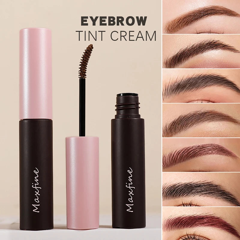 Long Lasting Waterproof Eyebrow Tint Cream - Fluffy Brow Mascara & Styling Gel