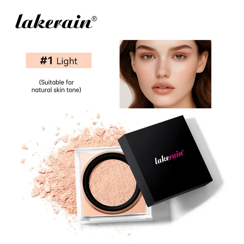 Loose Setting Powder Waterproof Oil Control Face Makeup - Matte Natural Brightening