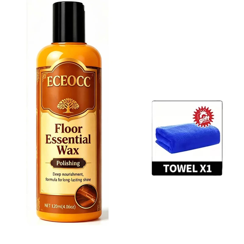 Natural Beeswax Furniture Repair Wax - Waterproof Wood Polish for Indoor Surfaces