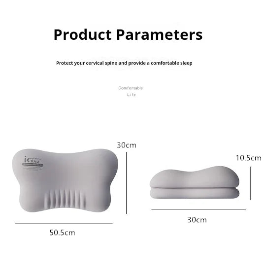 Ergonomic Memory Foam Pillow for All Sleep Positions - Neck Pain Relief