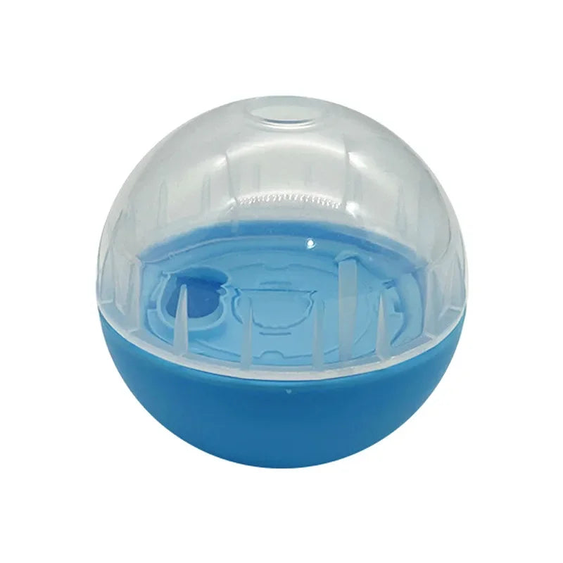 Interactive Dog Treat Dispenser Toy Ball - 4 Inch Slow Feeder Pet Toy