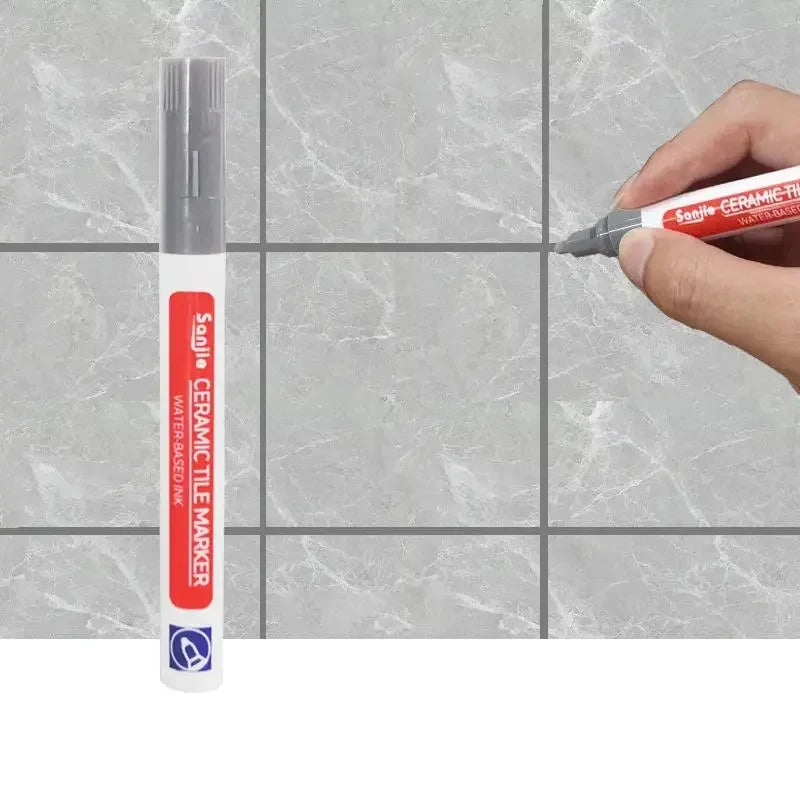 Waterproof Tile Grout Repair Pens Set - Wall & Floor Seam Markers for Bathroom & Kitchen