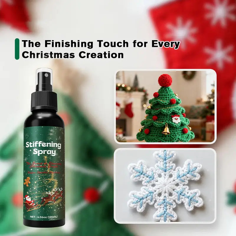 Fabric Stiffener Spray 120ml Quick Drying Craft Textile Reinforcement for Felt and Leather