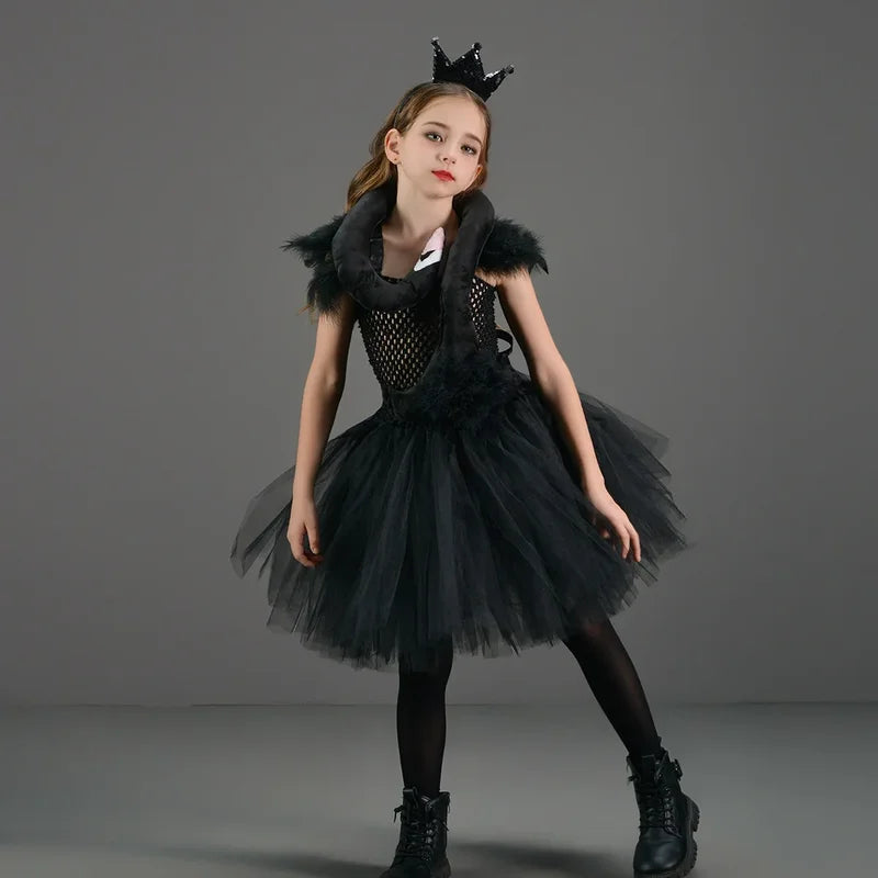 Children's Swan Costume Accessories for Role-Play and Halloween Party