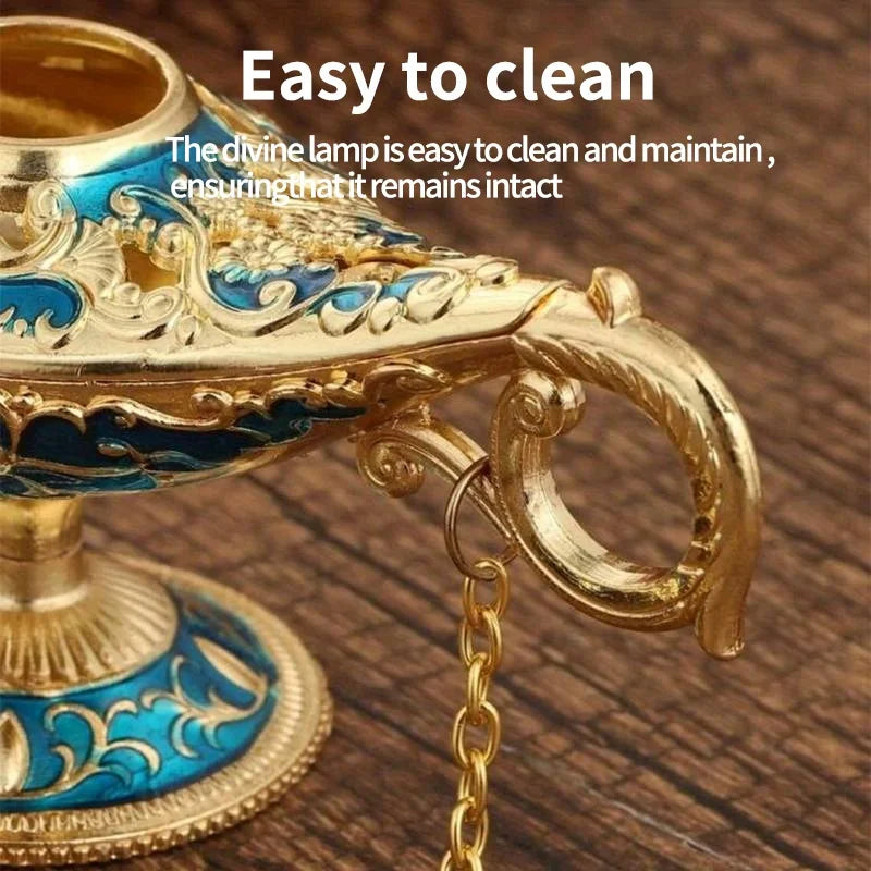 Aladdin Lamp Desktop Ornament - Holiday Gift, Multiple Colors