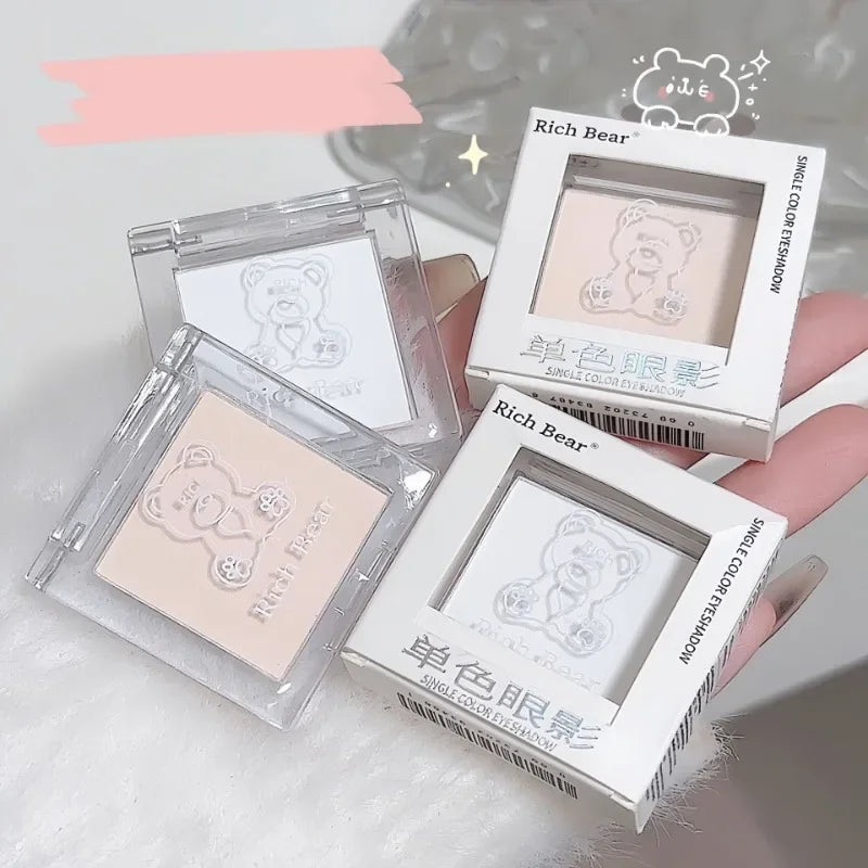Monochrome Highlighter Palette with Brightening & Contouring Shades - Multiple Colors