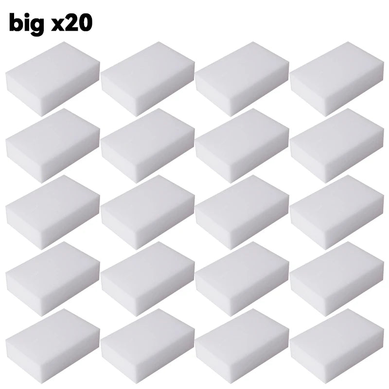 Melamine Sponge Eraser Cleaning Sponges for Kitchen Bathroom Stain Removal - 5/50PCS