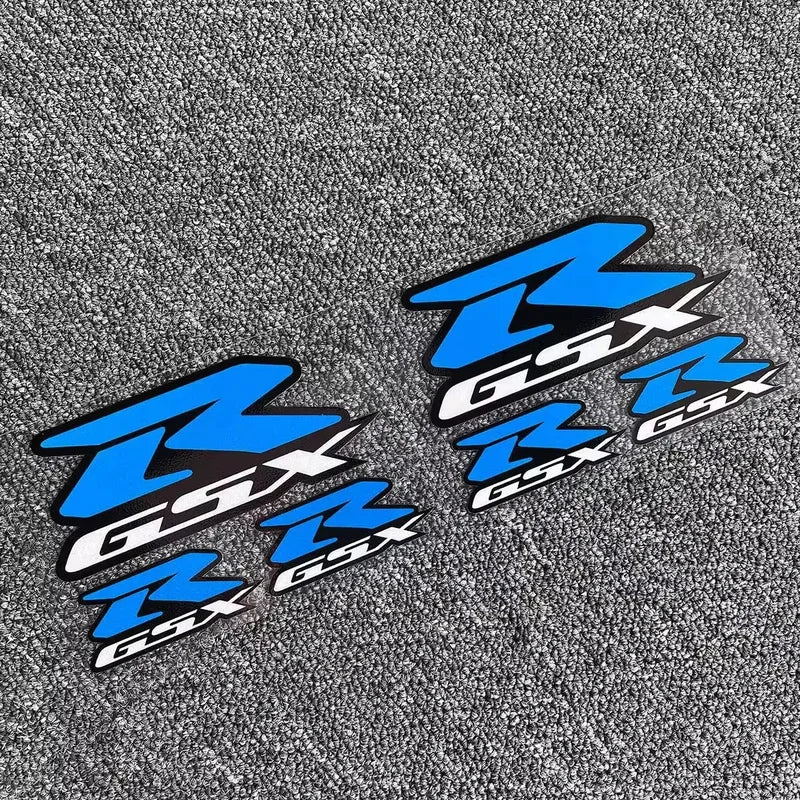 Reflective Motorcycle Decals for Racing Helmets & Tail Boxes Waterproof Colorful Laser Stickers