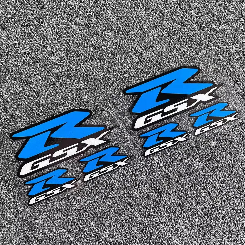 Reflective Motorcycle Decals for Racing Helmets & Tail Boxes Waterproof Colorful Laser Stickers