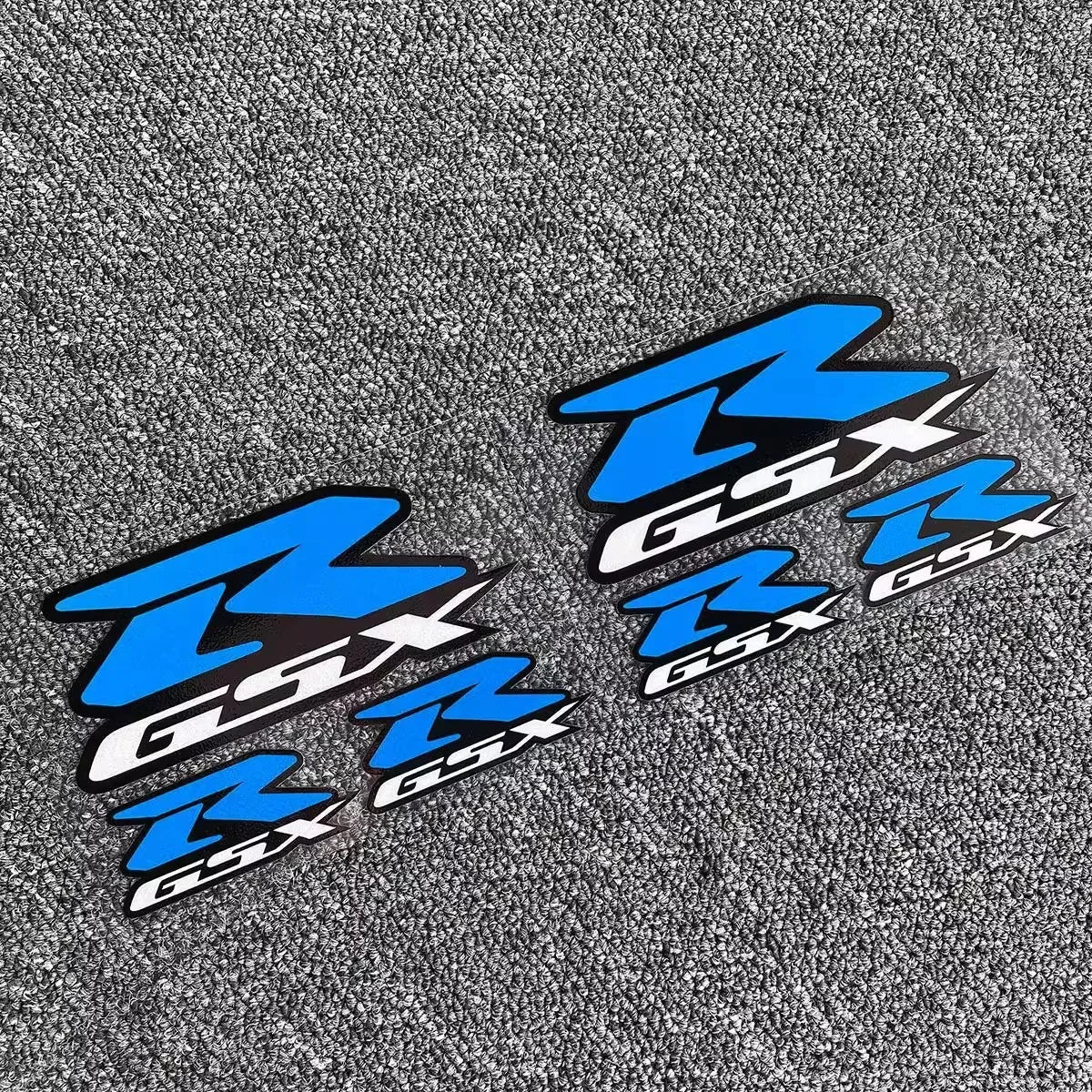 Reflective Motorcycle Decals for Racing Helmets & Tail Boxes Waterproof Colorful Laser Stickers
