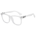 Fashion Glasses Frame Women & Men Square Eyeglasses Anti Blue Light Vintage Prescription