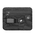 Mini Coin Purse RFID Blocking Fabric Wallet with Zipper & Belt Clip - Organizer for Cash & Coins