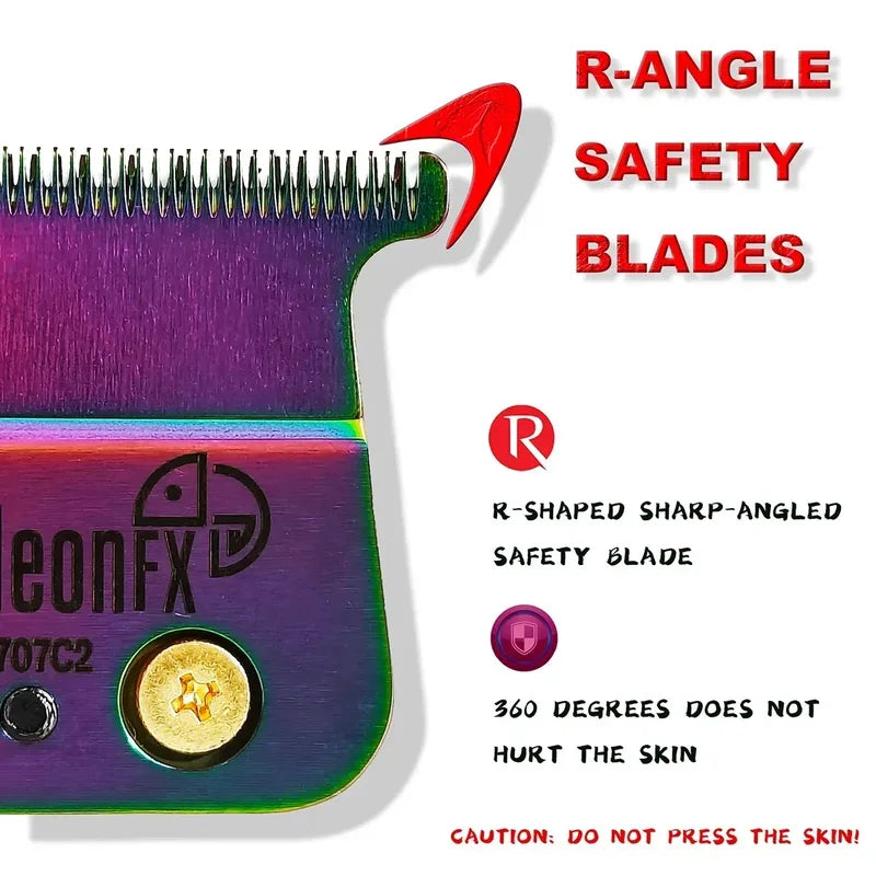 Replaceable DLC Blade for Hair Clippers & Trimmers - Professional Barber & Salon Use