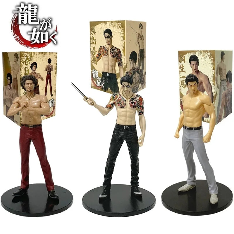 17cm Yakuza Like A Dragon Action Figures - Collectible PVC Model Toys