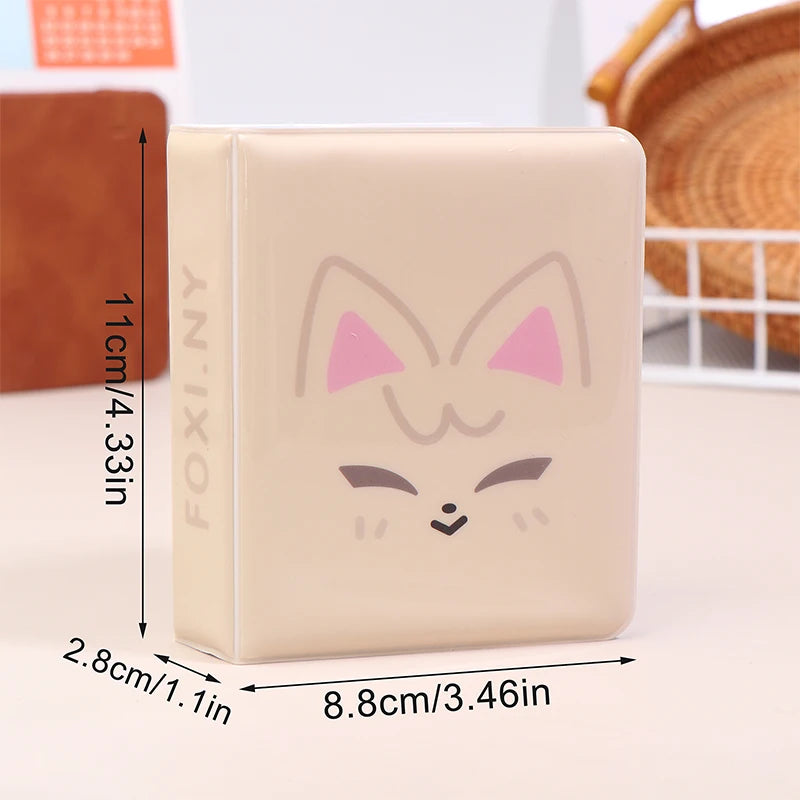 Cute Animal Photo Album 3 Inch Collection Card Binder for Kids - Multiple Colors