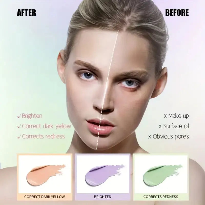 9-Color Flawless Concealer Palette - Waterproof & Full Coverage for Acne Dark Circles