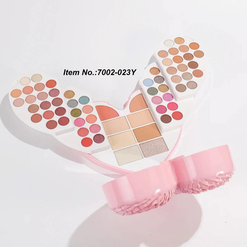 Foldable Heart Makeup Palette Set All-in-One Eyeshadow Blush Concealer Highlighter Kit