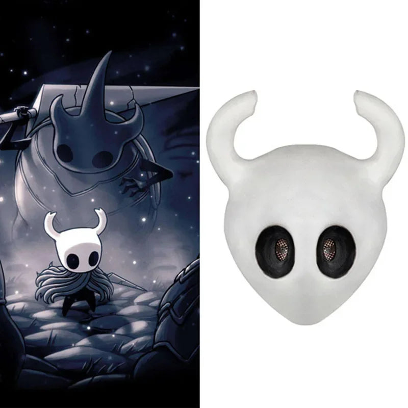 Hollow Knight Mask Cosplay Costume Helmet for Role Play and Halloween