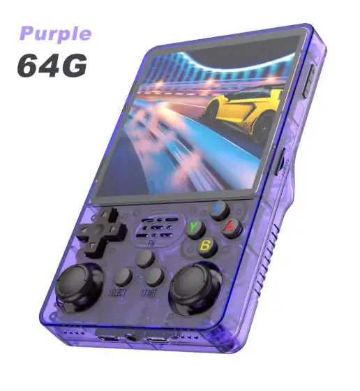 Retro Handheld Game Console 3.5-Inch IPS Screen 64GB 15000+ Games for Kids & Adults