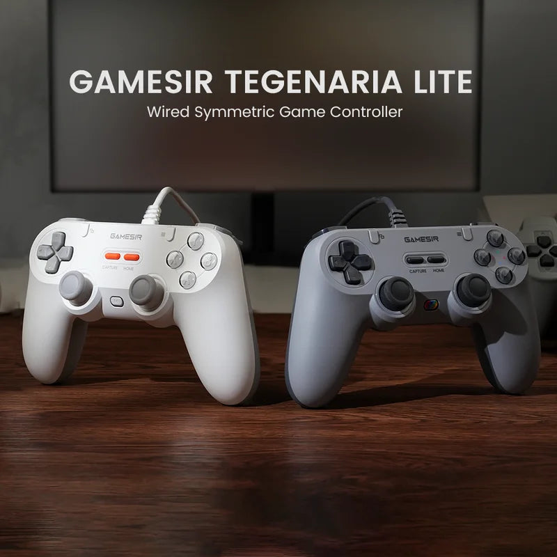 Wired Switch Controller with Hall Effect Joysticks and 1000Hz Polling for Nintendo Switch and PC