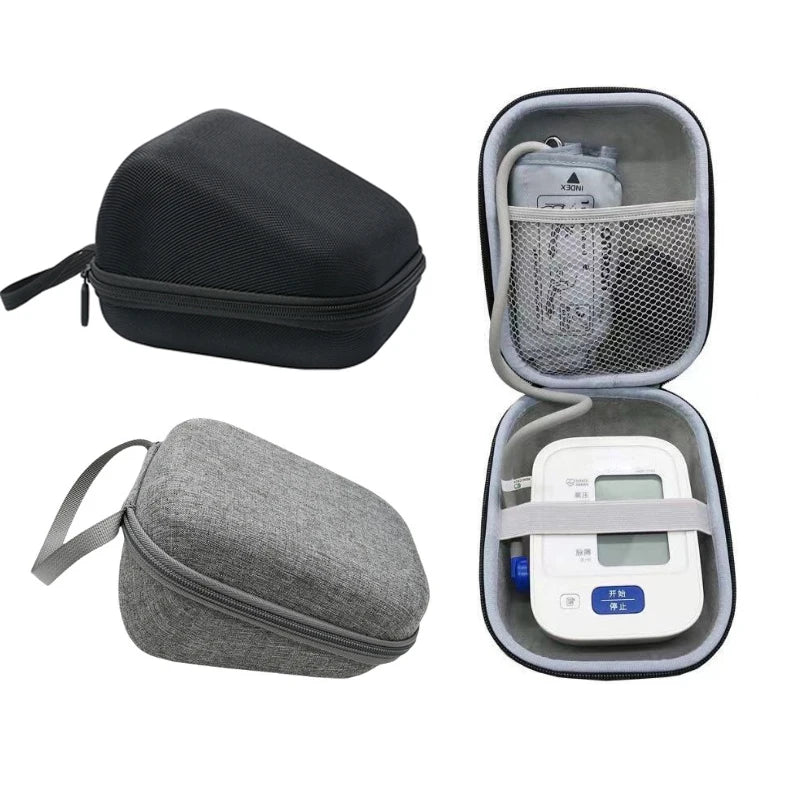 Hard Travel Case for Blood Pressure Monitor Waterproof Shockproof Organizer