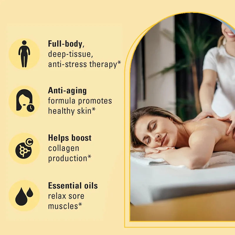 Anti-Cellulite Body Massage Oil 240/100ml Natural Aromatherapy Skin Care