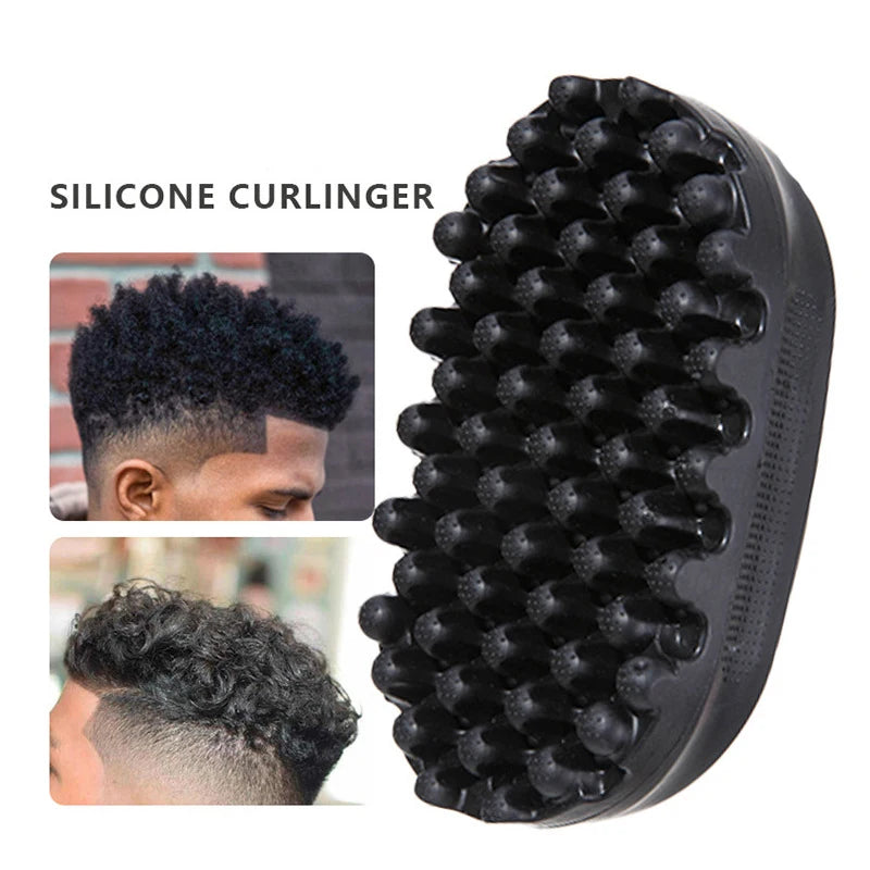 Professional Curly Hair Twist Sponge Brush for African Coils Dreadlocks Styling