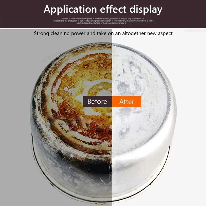Magic Sponge Eraser Cleaning Brush for Kitchen, Car, Rust & Descaling - Multiple Colors