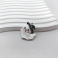 Halloween Spider Ghost Pumpkin Bat Charms for Jewelry Making - 10pcs