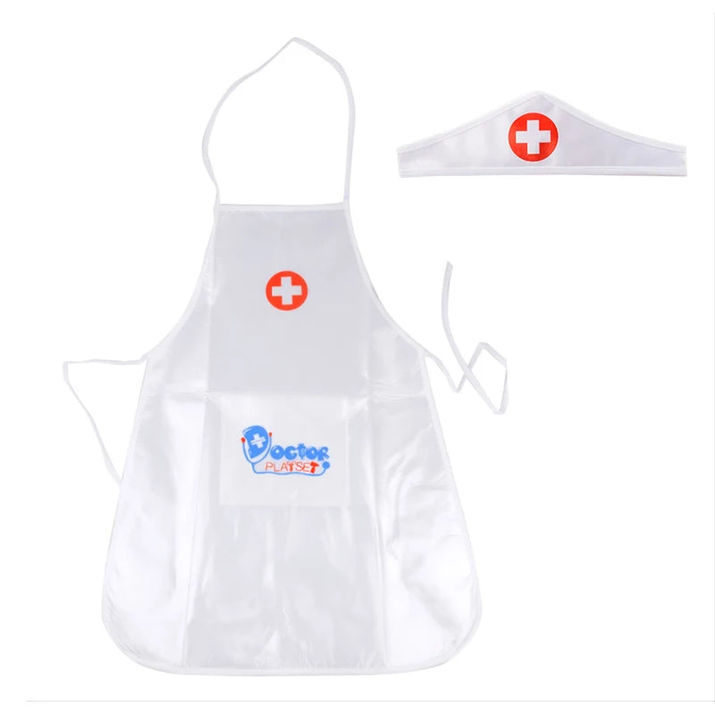 Children's Halloween Nurse Costume Apron for Kids & Family Pretend Play