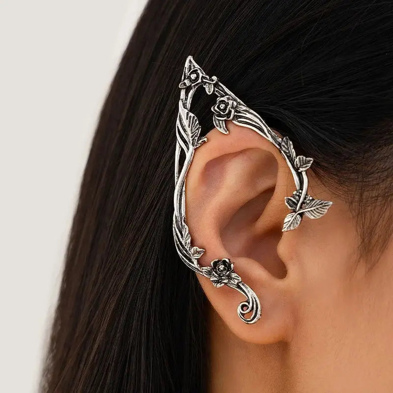 Cute Fairy Elf Leaf Ear Clip Jewelry for Weddings & Gifts