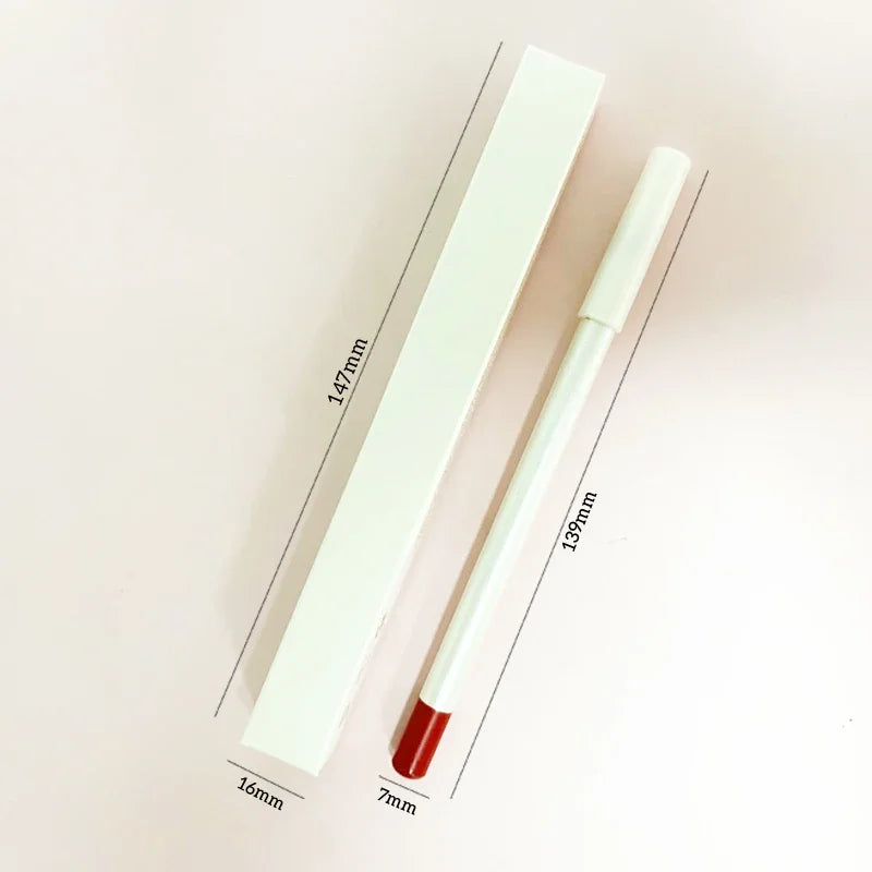 Matte Waterproof Lip & Eyebrow Pencil Set - Vegan, Multi-Color Makeup Kit