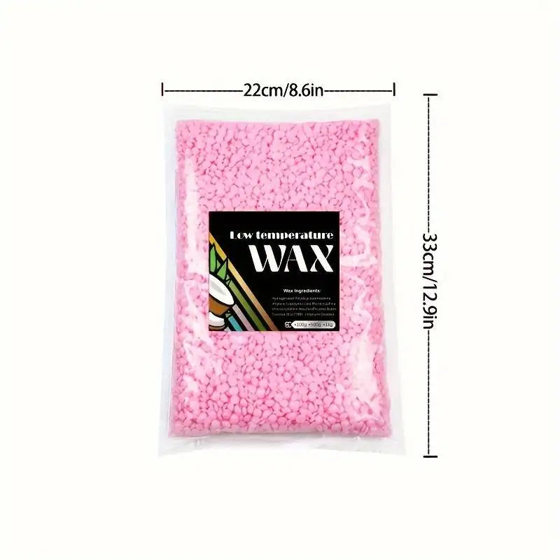 2.2lb Hard Wax Beans for Hair Removal - No Strip Depilatory, Full Body & Bikini