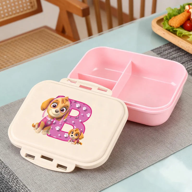 Kids Cartoon Lunch Box with Insulated Food Container - Portable Bento Box