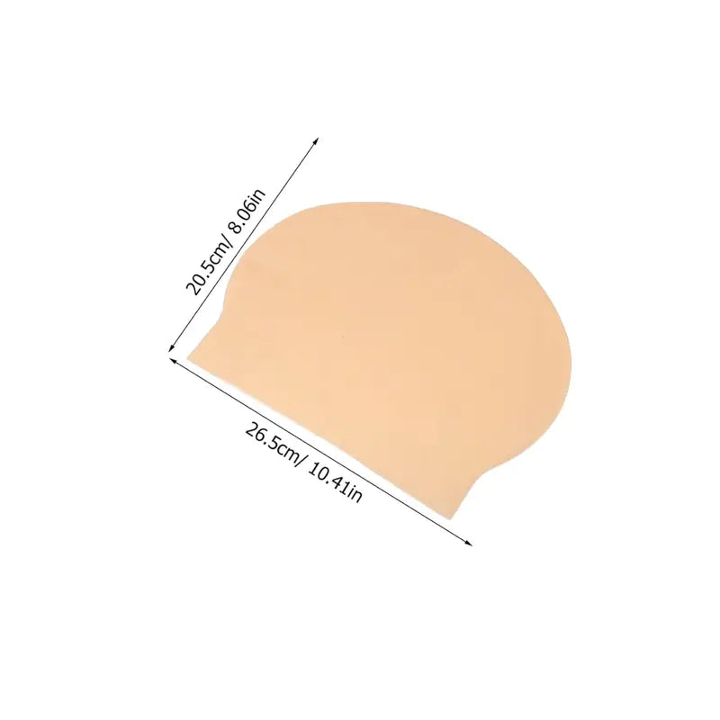 Lightweight Latex Bald Cap for Cosplay Halloween Makeup & Theatre - Breathable & Durable