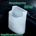 Disposable Car Trash Bags Self-Adhesive Garbage Pouch Portable Waste Storage