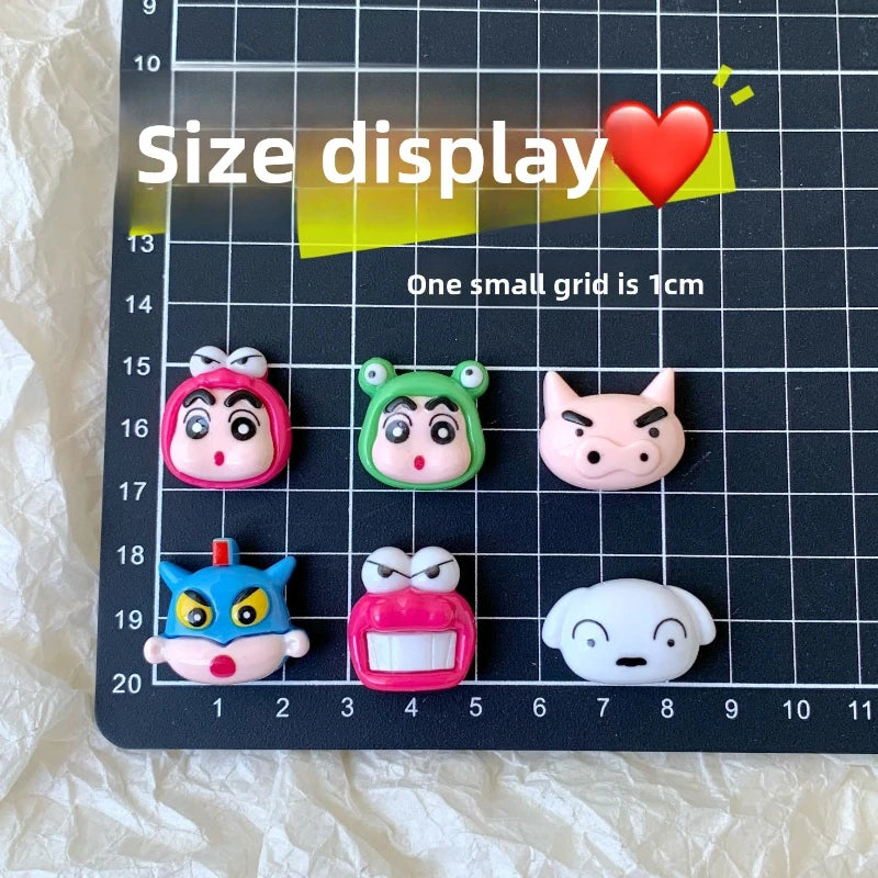 Crayon Shin-chan 3D Cartoon Stickers for Cups Cars & Crafts - Kawaii Anime Decor