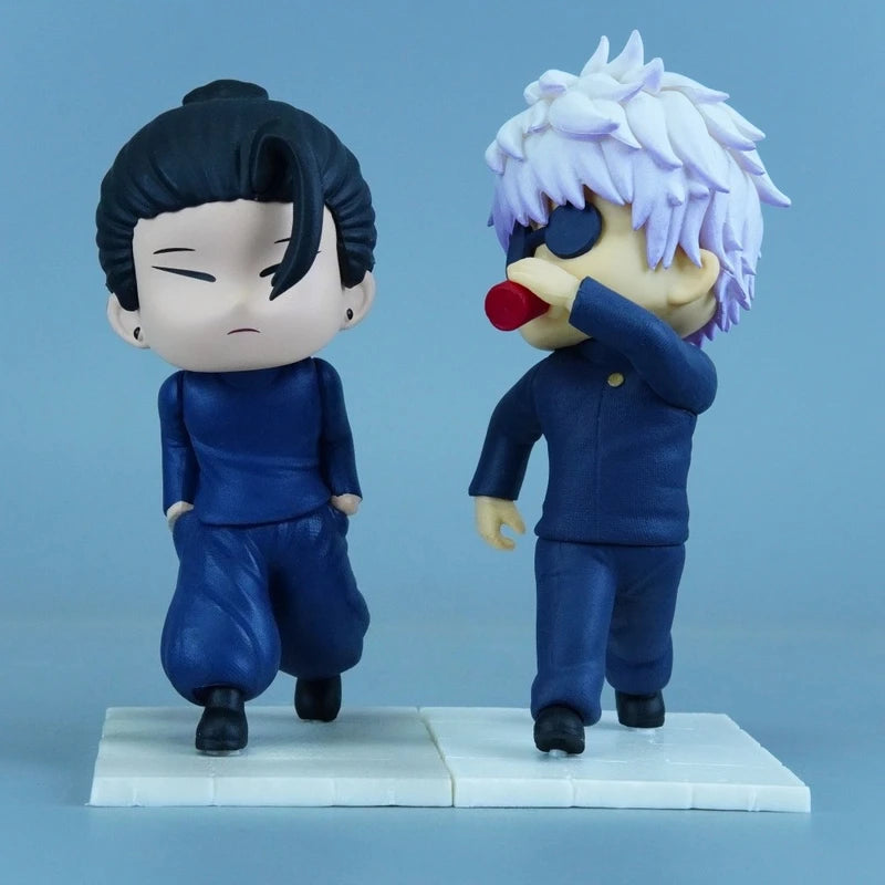 Anime Jujutsu Kaisen Action Figures PVC Statue Collection - Geto Suguru & Gojo Satoru, 11cm