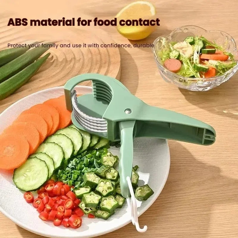 Multifunctional Stainless Steel Vegetable & Fruit Slicer - Kitchen Tools & Accessories
