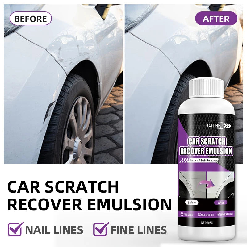 Car Scratch Remover Paint Care Kit for Mild Scratches and Swirls