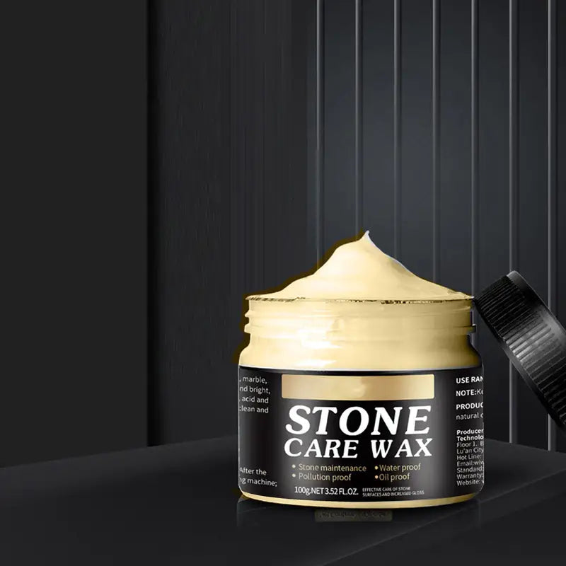 Stone Polishing Wax for Granite Marble Quartz Tile Surface Care 100g