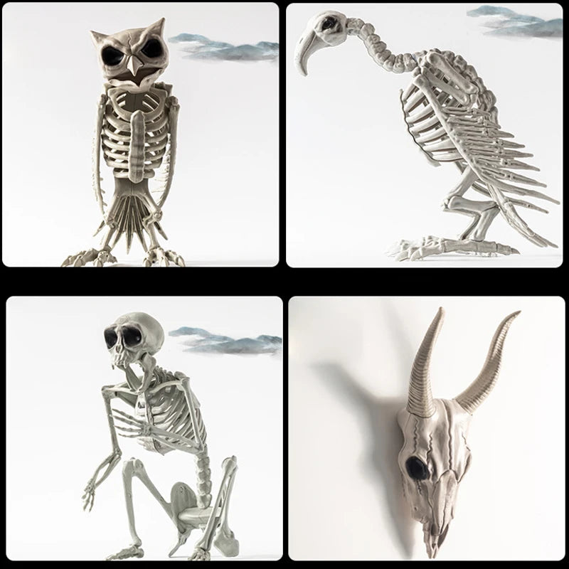 Halloween Dog Skeleton Decoration Spooky Animal Bones Indoor Outdoor US 2025