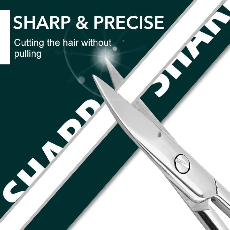 Professional Stainless Steel Cuticle & Nail Trimmer Set - Russian Manicure Inox